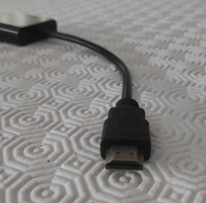 Cabo Conversor HDMI Macho - VGA Fêmea