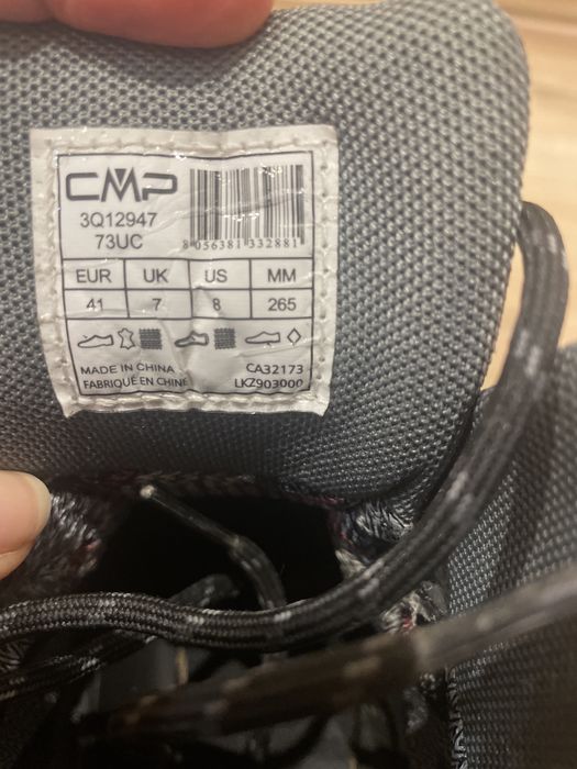 CMP buty trekkingowe r.41 Rigel Mid skorzane