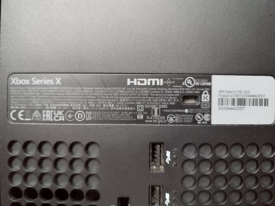 Xbox Series X 802 GB