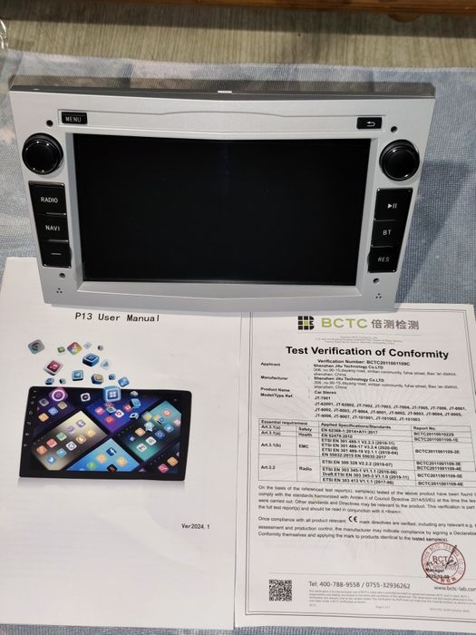 Carplay dla OPEL  Android 13 System multimedialny  2 DIN dla Opel  2G+32G can bus