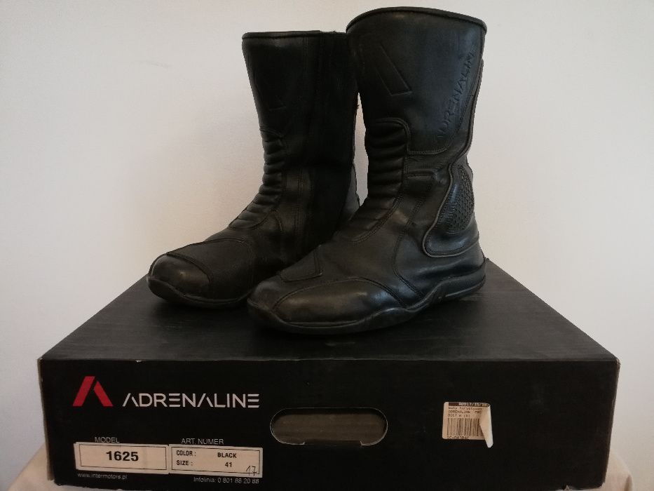 Buty skórzane na motocykl ADRENALINE RYO GT rozm. 40 / modeka shima
