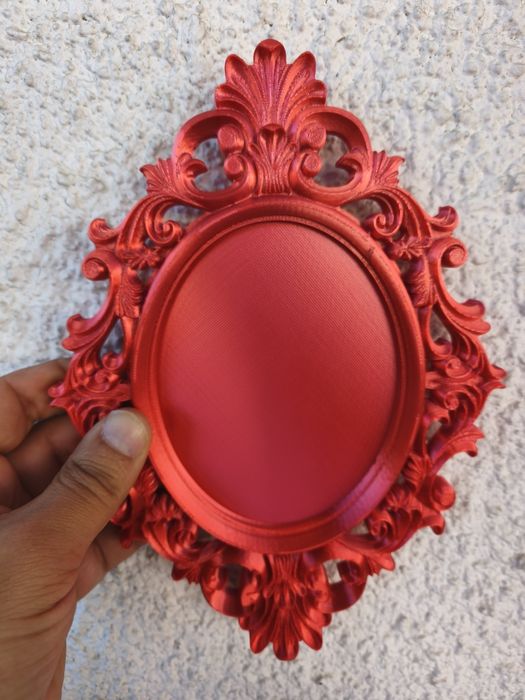 Moldura Oval Barroca