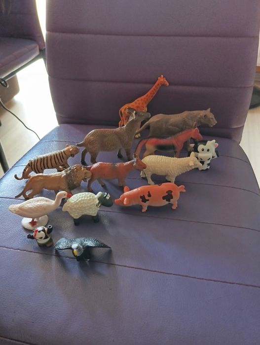 Figurki zwierząt
