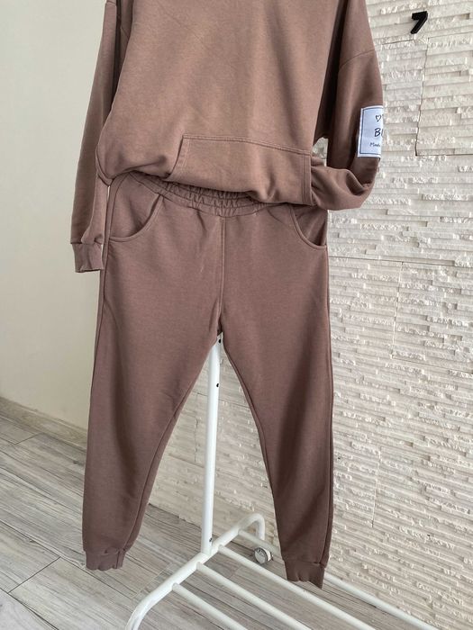 BLM By love me mięsisty dres set fango kangur + joggery