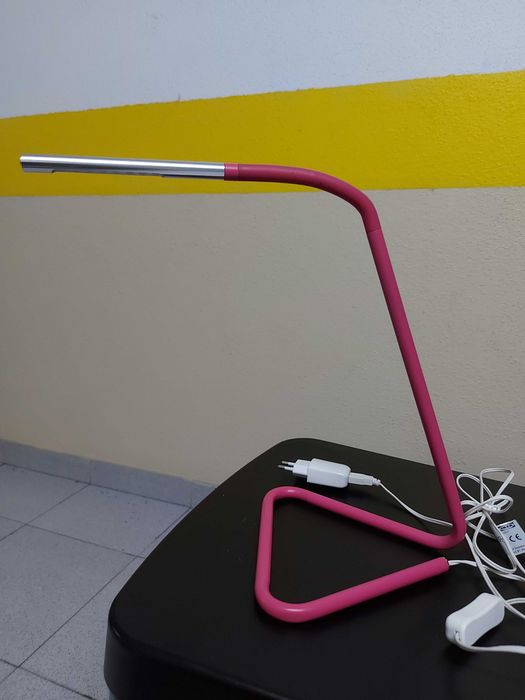 Candeeiro secretaria HARTE IKEA + Leroy Merlin Rosa