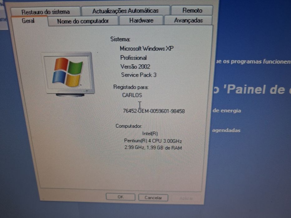 Computador HP - bom estado