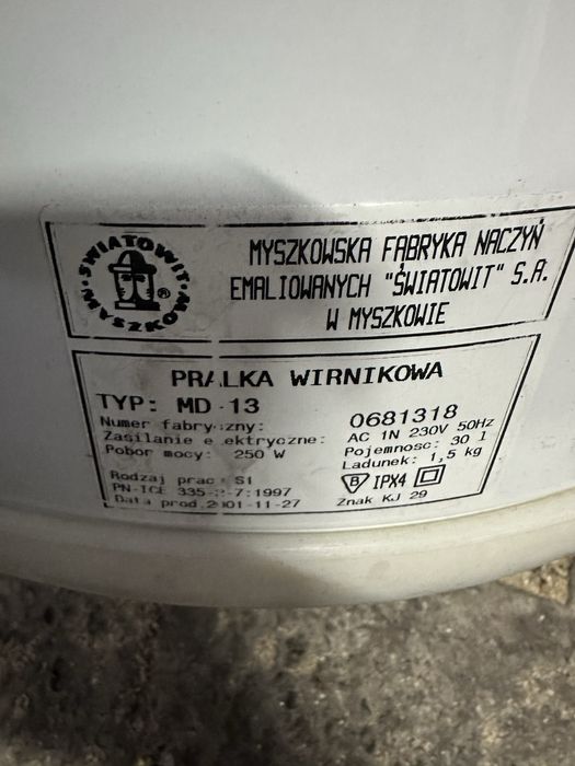 Wirówka Frania md13