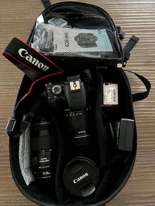 Canon EOS 600D – Kit Completo Profissiona