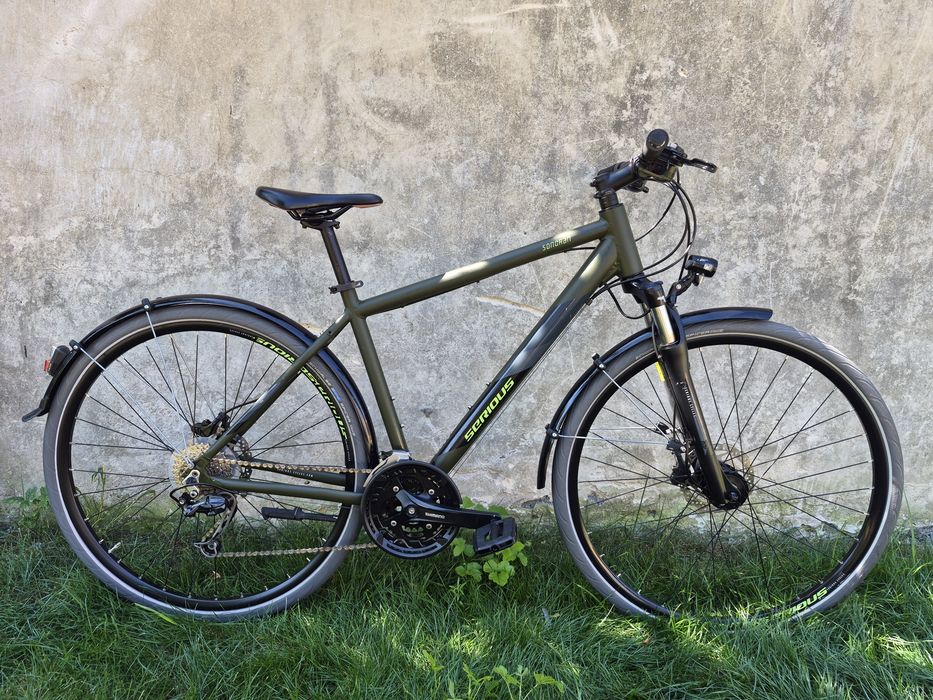 Rower Serious Sonoran Shimano Deore Alivio Schwalbe Led Crossowy Trekking