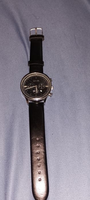 RelojГодиник  Skmei 9117 Negro Cuero Genuino Analógico