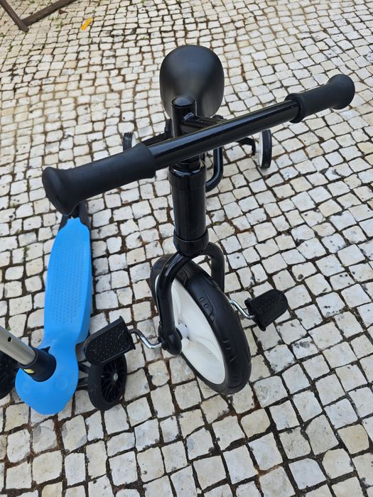 Bicicleta 2 em 1 e trotinete criança entrego gratis