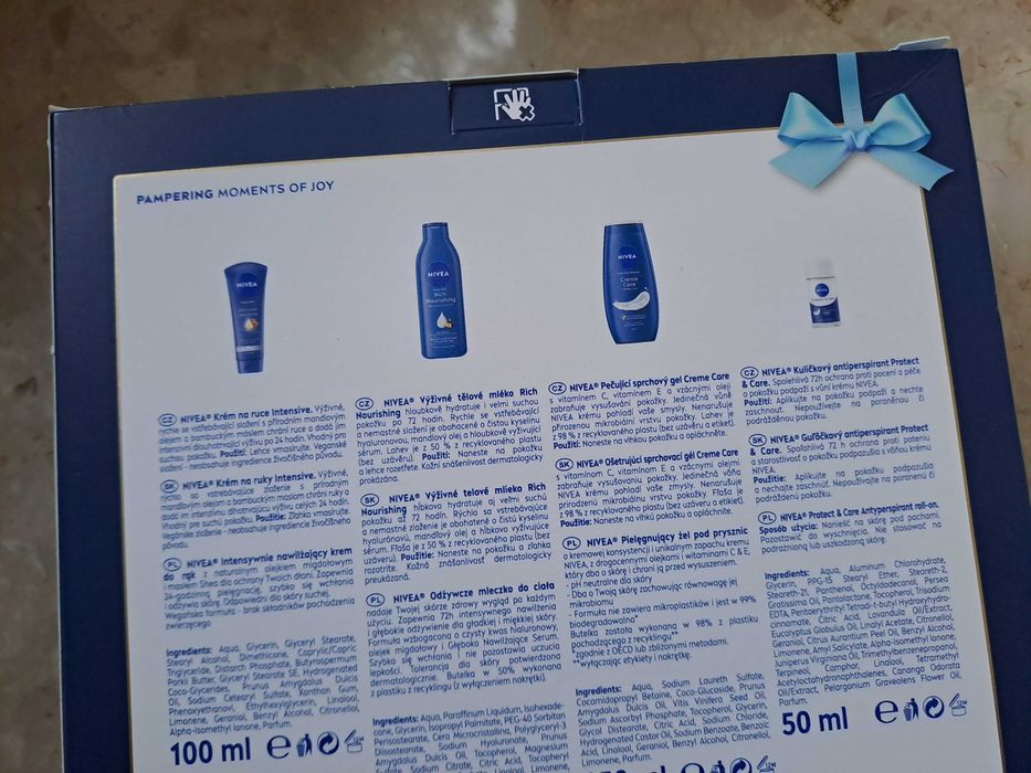 NIVEA Zestaw Prezentowy Pampering Moments of Joy