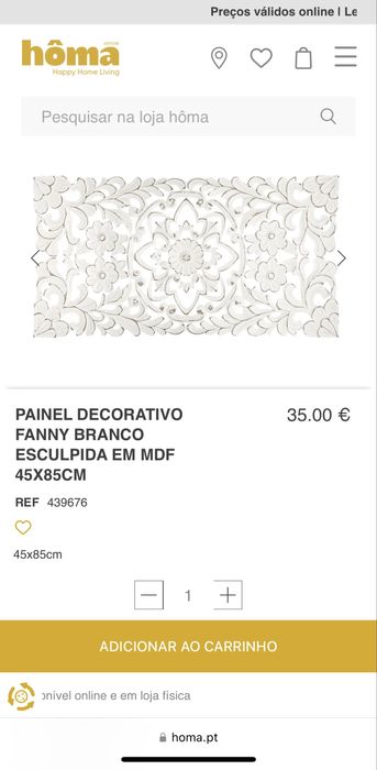 2 paineis decorativos Mandala - Homa NOVO