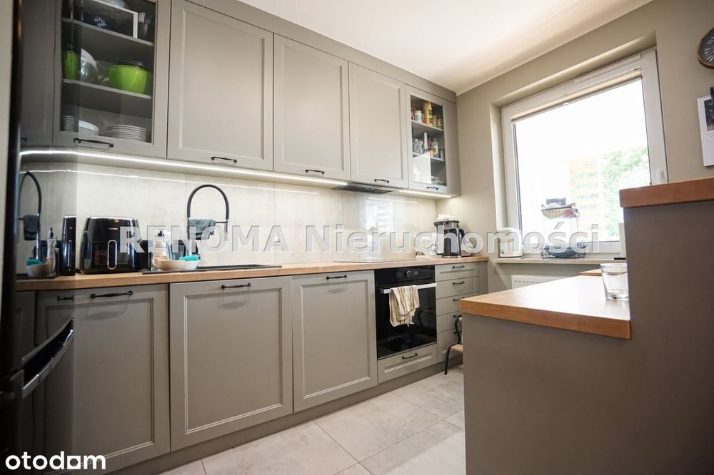 3 pokoje, 68,5m2 , balkon 15 m² z widokiem na las