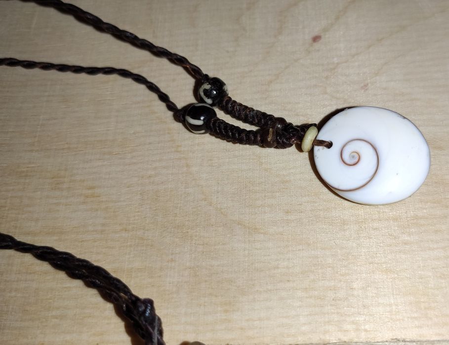 Shell necklace shiva eye wisiorek naszyjnik muszla