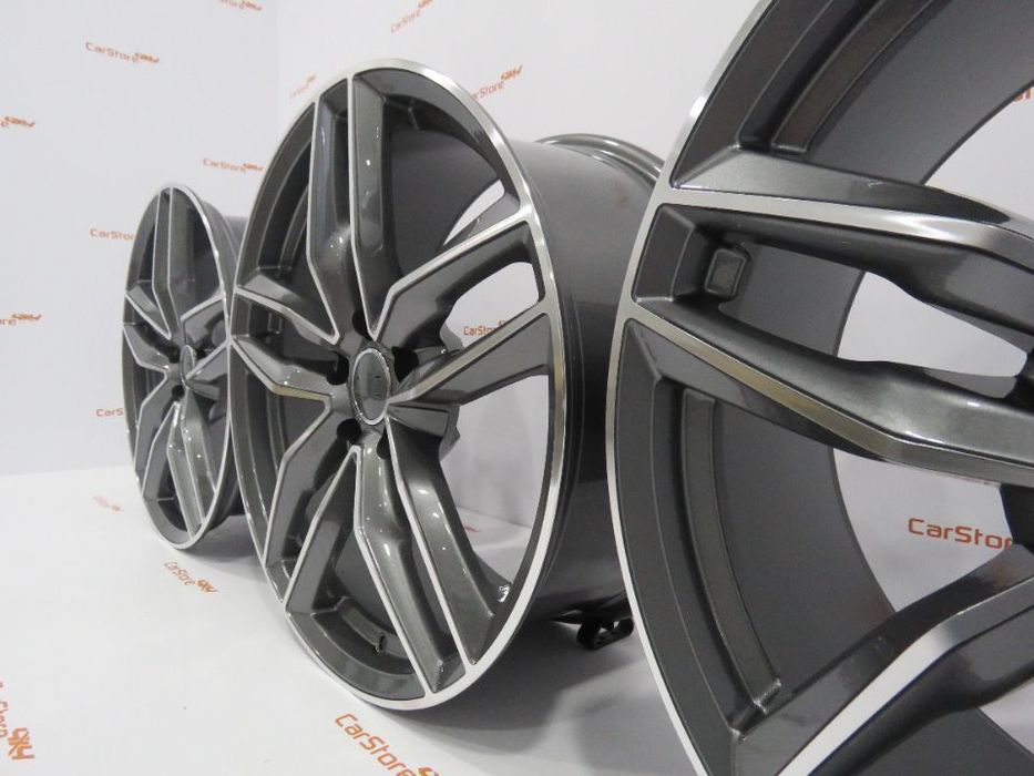 Jantes look Audi RS6 20 x 9 et37 5x112 Gunmetal