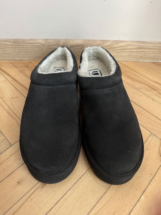 Kapcie G-Star 44 czarne – stan jak nowe, z ociepleniem 1 raz założone