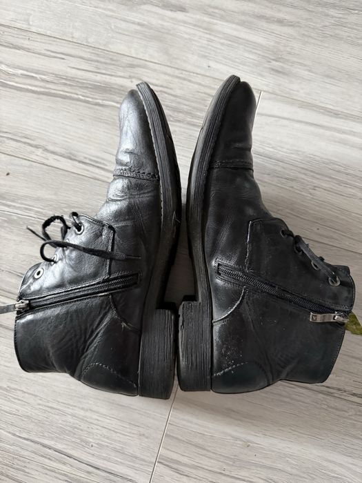Buty meskie zimowe skorzane rozm 43   28.5cm