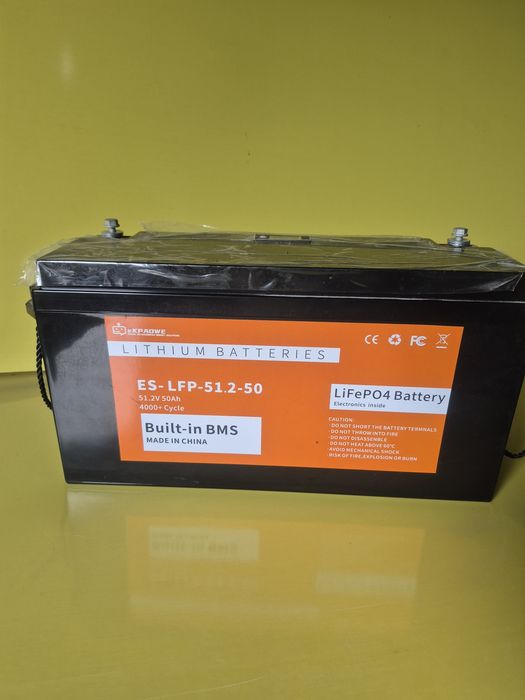 LIFEPO4 48v 50ah 2400wh
