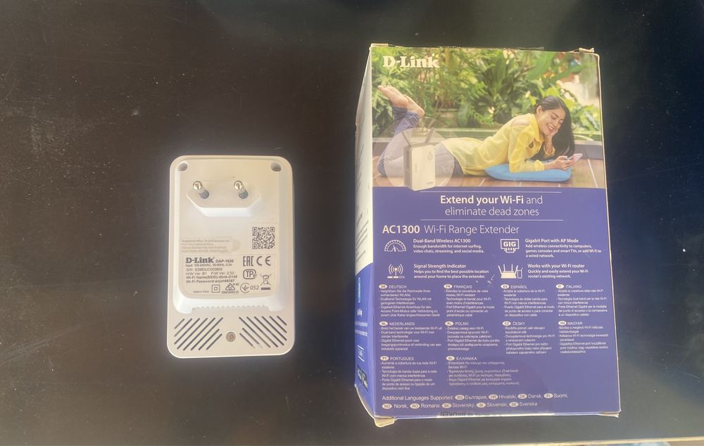 Repetidor de D-Link AC1300