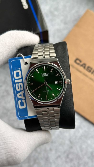 Годинник Casio MTP VC01 Green | Часы наручние касио MTP-B145 | AQ-230
