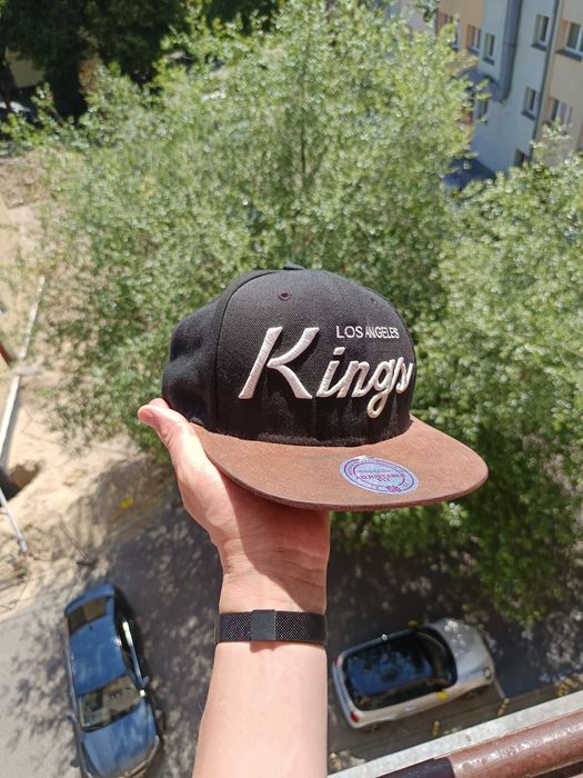 Snapback Mitchell & Ness Los Angeles Kings Vintage Script NHL SWAG Dri