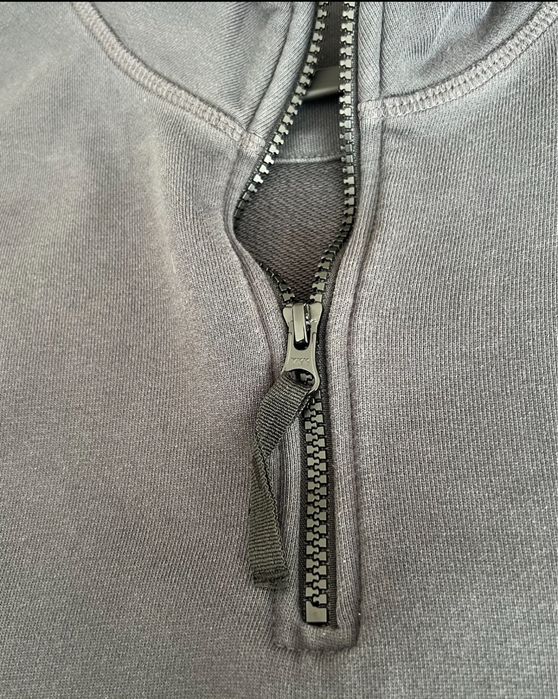 Stone Island Half-Zip Sweatshirt / Bluza Stojka - Dark Grey / Anthracite