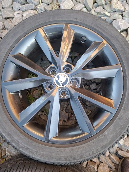 Диски 5×100 шкода фабія 3 з літньою резиною r16