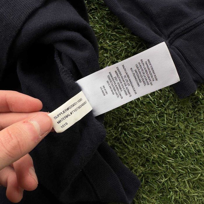 Polo Ralph Lauren Estate Rib 1/4 zip Свитер Оригинал [XL]