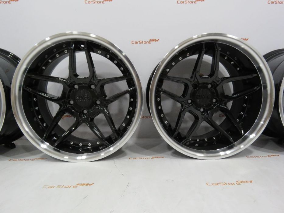 Jantes Haxer HX030 19 8.5 et 35 + 10 et40  5x120 Preto + Polido