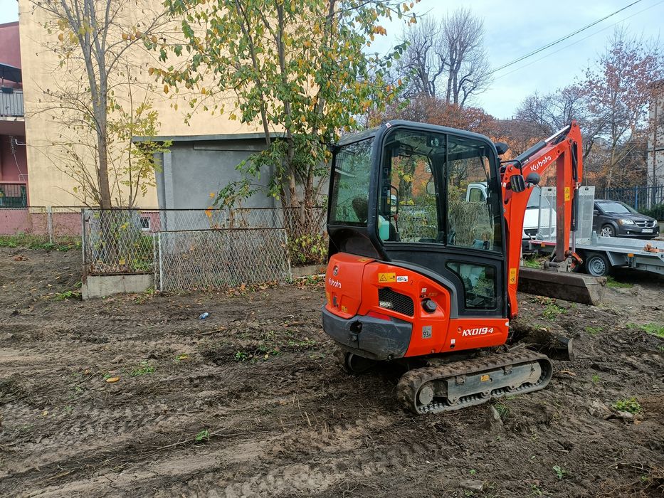 Usługi i wynajem minikoparki, koparko ładowarki ,transport kiper