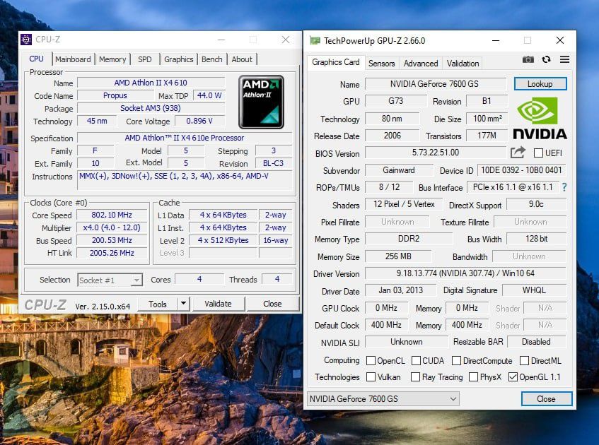 Комп'ютер, системний блок. AM3 + монітор 19" Philips.