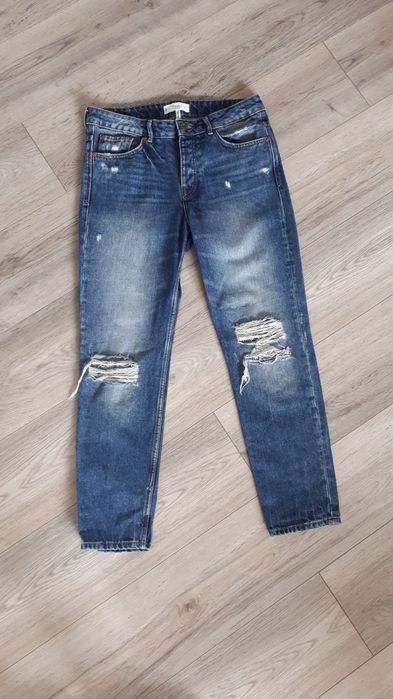 Jeansy z dziurami Mango Rachel 36/38