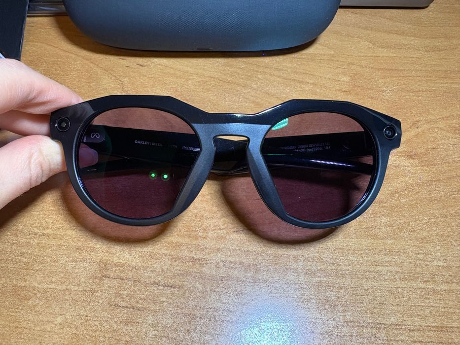 Smart okulary Oakley Meta HSTN - Black - Transitions Amethyst