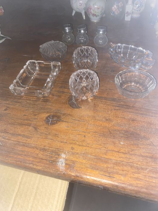 Peças decorativas Cristal - como novos