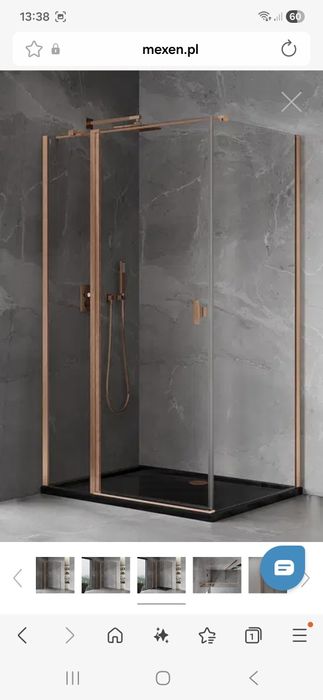 Sprzedam sliczna nowa kabine prysznicowa.