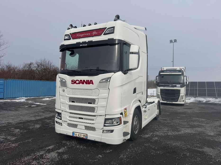 Scania S500 / Automat / Full Spoiler / Retarder / Klima / 2 Zbiorniki / Super Stan / z Francji