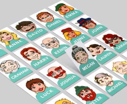 Нова настільна гра Вгадай хто Відгадай хто