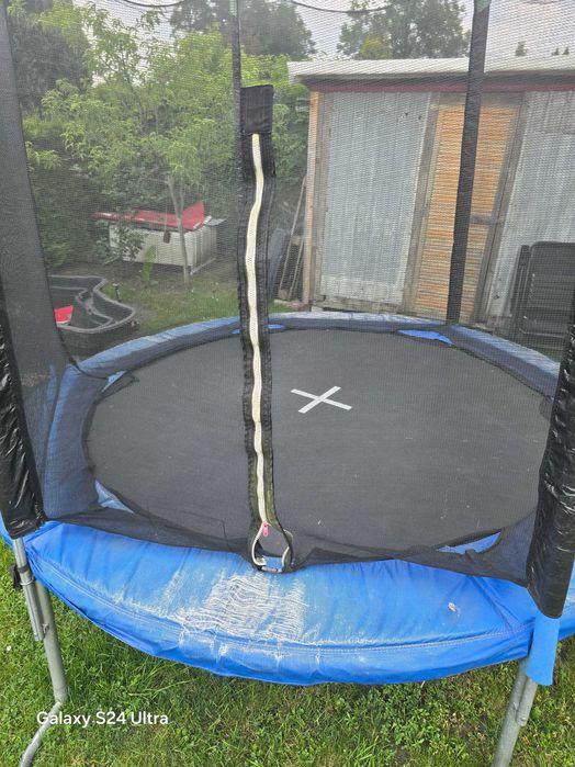 Trampolina okrągla ogrodowa 2,44 cm