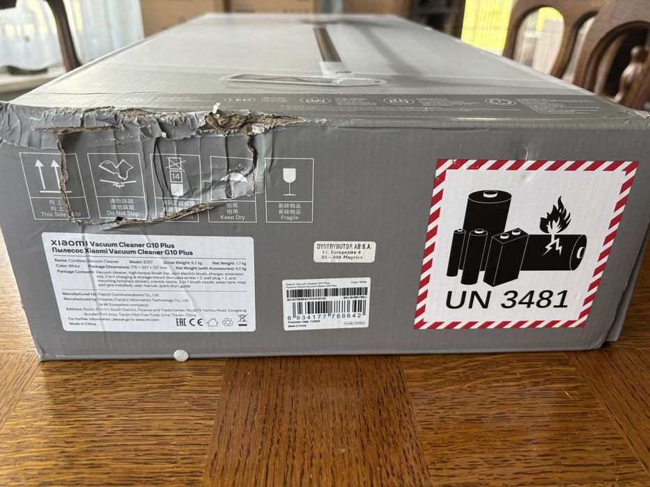 Odkurzacz XIAOMI Vacuum Cleaner G10 Plus
