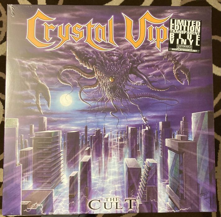 LP Blue - Crystal Viper - The Cult