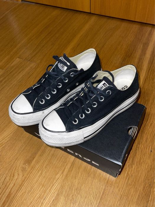 Converse Allstar Plataforma Pretos