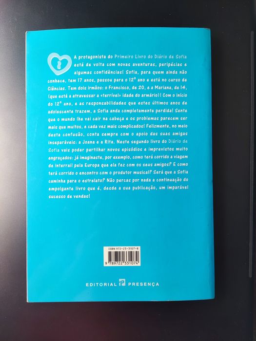 O segundo livro do Diário de Sofia