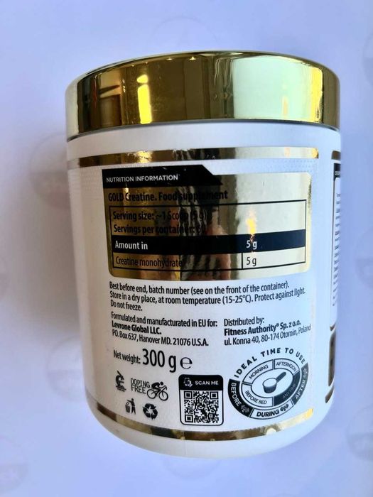 Креатин моногідрат Kevin Levrone	Gold Creatine (300 грам.) протеїн