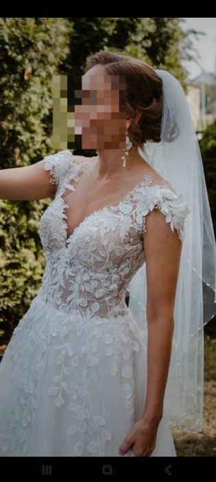 Suknia ślubna księżniczka na 160cm