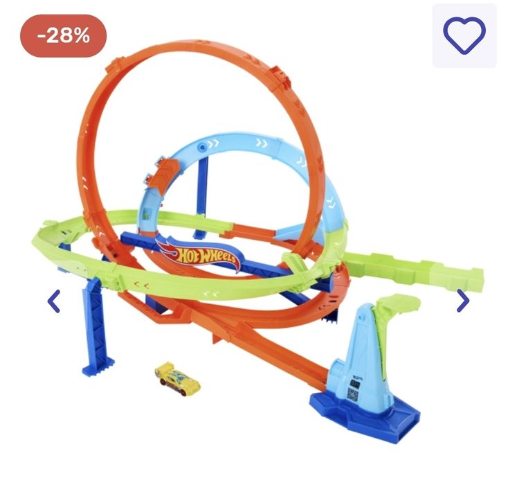 Автотрек  Hot Wheels Action Випробування гіперпетлі