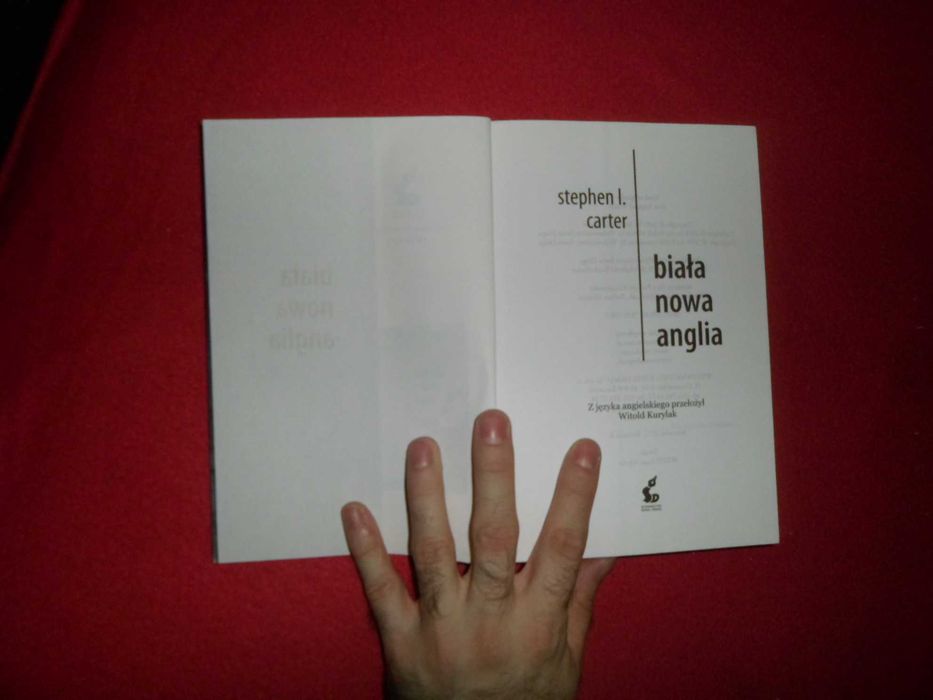 Biała nowa Anglia Stephen L. Carter