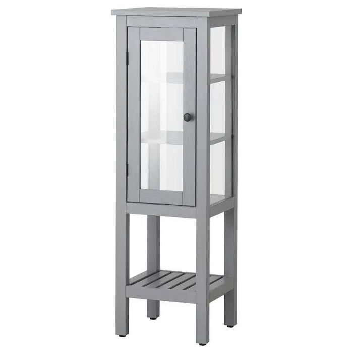 Ikea Hemnes Witryna grey/szara