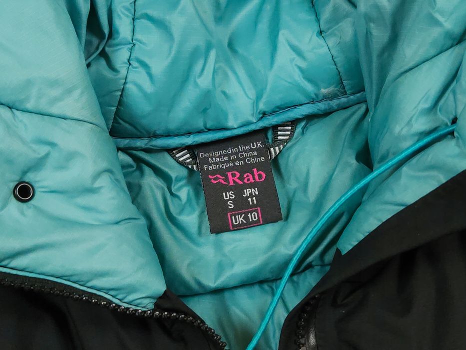 RAB Women Valiance Kurtka Puchowa Nikwax Hydrophobic r. L