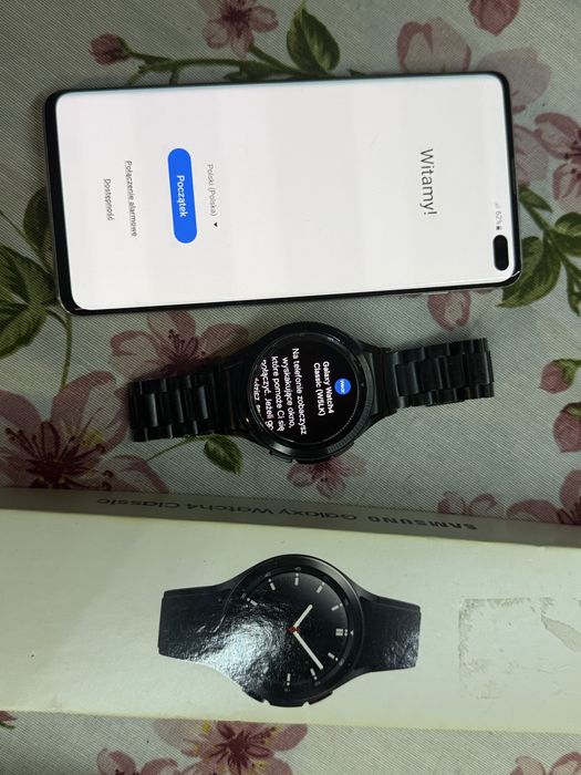 Samsung Galaxy S10+ plus Samsung Galaxy Watch 4 Classic 46mm LTE